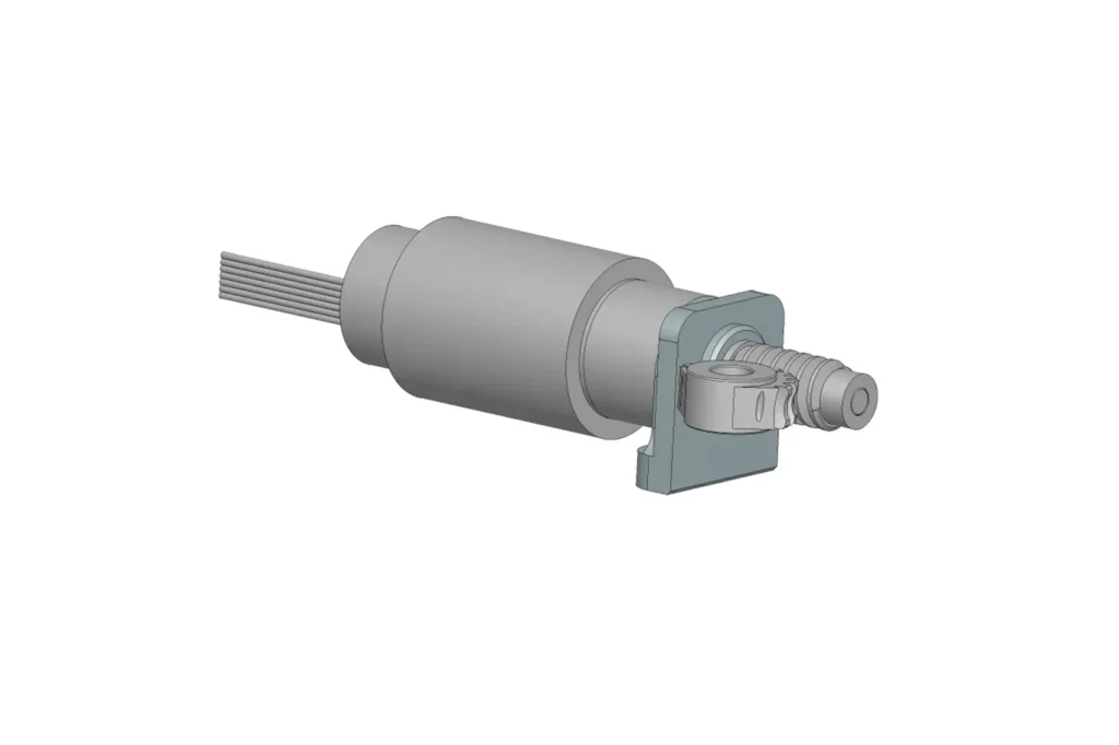 tsl robotic hand actuator with hall element