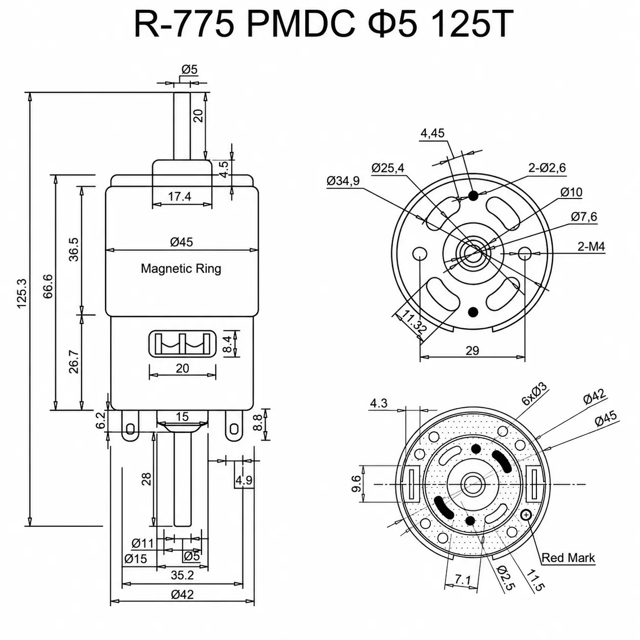 tsl rs 775 dc motor drawing 1 tsl rs 775 dc motor drawing 1