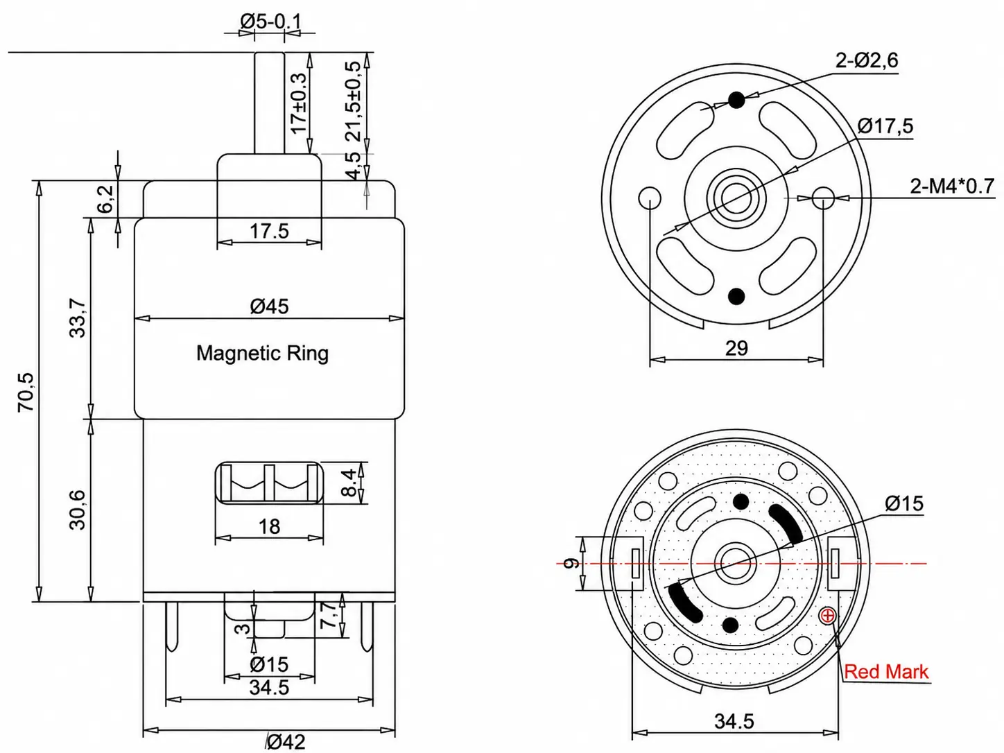tsl rs 795 dc motor drawing tsl rs 795 dc motor drawing