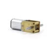 TSL-1218GW-N20-D miniature N20 worm gear DC motor with double output shaft