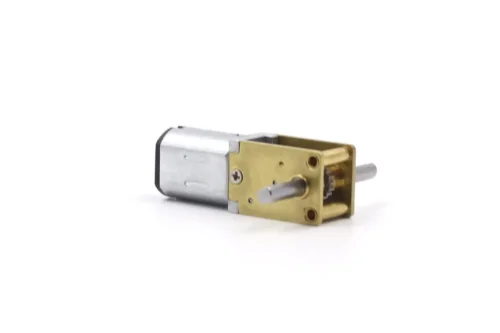 TSL-1218GW-N20-D miniature N20 worm gear DC motor with double output shaft