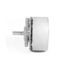 Side elevation of 22.8mm body length brushless outrunner motor with driver board