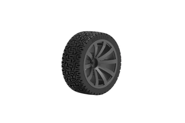 85mm natural rubber tire robotics