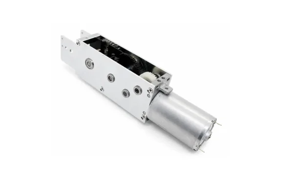 Customized Ø36mm worm gear motor assembly designed for automated window opening systems