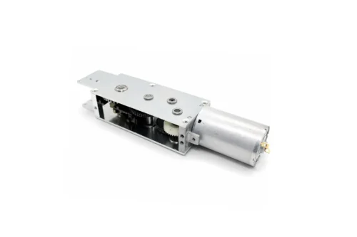 Metal gearbox enclosure of the 24V high torque window opener motor