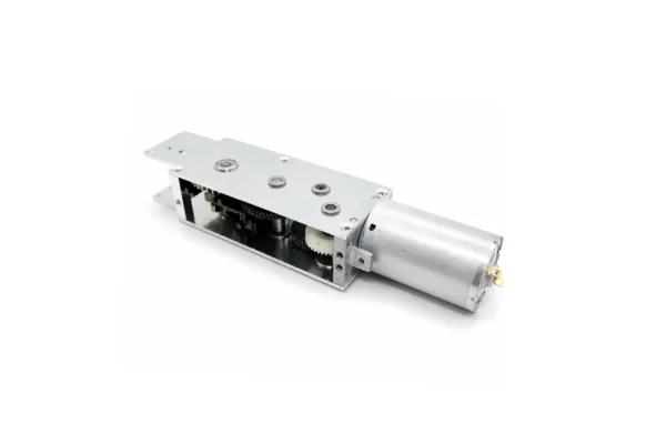 Metal gearbox enclosure of the 24V high torque window opener motor