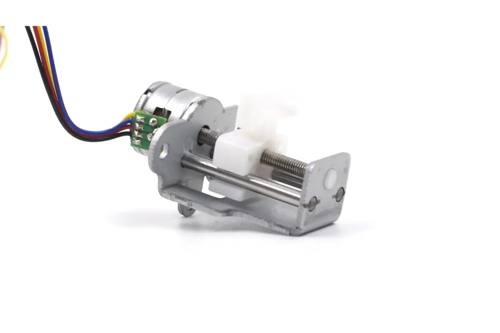 TSL-SM1519 micro stepper motor linear actuator slide module with M3 lead screw and wiring harness