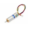 10mm mini geared stepper motor with 64:1 metal planetary gearbox and 4-wire connector