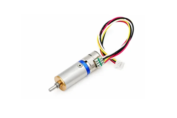 10mm mini geared stepper motor with 64:1 metal planetary gearbox and 4-wire connector
