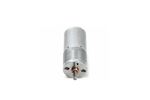 370 gear motor front shaft mounting holes Front face view of 370 gear motor output shaft and M3 mounting holes