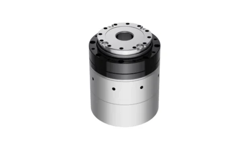 harmonic drive servo actuator hollow shaft Compact harmonic drive servo actuator with integrated hollow shaft output flange