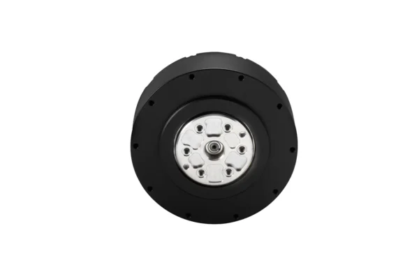 Front view of TSL-GIM10015-9 joint actuator output flange and planetary gearbox interface