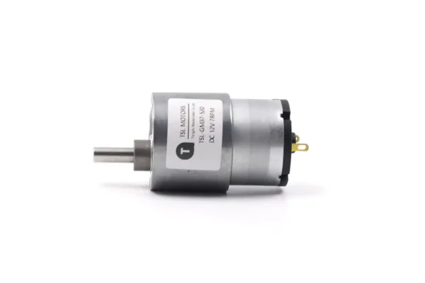 jgb37 520 dc 12v gear motor side view