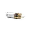 N30 DC gear motor with 12mm metal spur gearbox and D-shaped output shaft