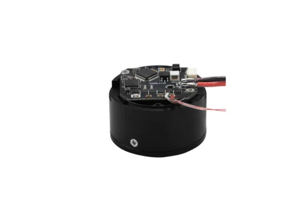 Integrated GDZ34 servo driver board mounted on robot dog actuator