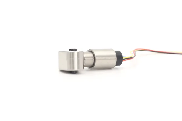 Output drive shaft face of the miniature worm and planetary gear reducer