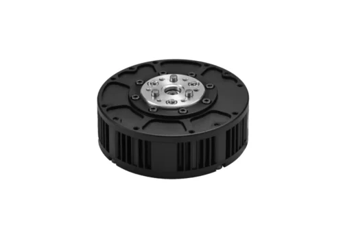 tsl gim6010 8 robot actuator motor top view TSL-GIM6010-8 compact robot actuator motor top view showing planetary gear output flange