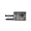 Horizontal layout of TSL-JGY4632-370 right angle DC worm gear motor mounting face