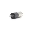 Front face view of the 12mm DC gear motor showing output shaft and mounting holes