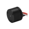Side-bottom perspective shot of TSL-GB1105 black anodized micro gimbal motor