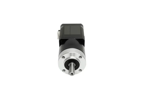 Front flange and output shaft of NEMA 17 planetary geared stepper motor