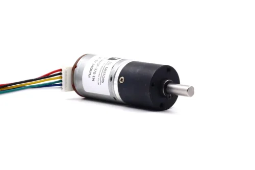 TSL-24GAY-370-EN Gear Motor TSL-24GAY-370-EN DC motor with planetary gearbox and magnetic Hall encoder attached