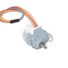 12v geared stepper motor complete assembly with 5-pin connector