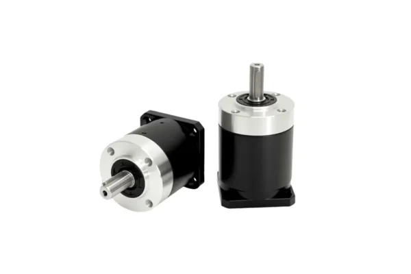 Dual-angle view of 42mm metal high precision low backlash planetary gearbox TSL-42PXG