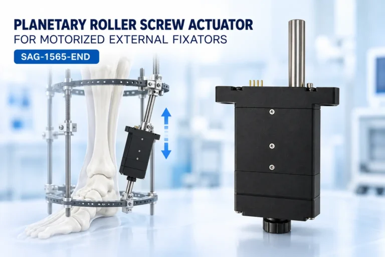 planetary roller screw actuator external fixator