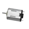 Side profile view of the TSL-RFF-M10VAB brushed M10 DC motor emphasizing its slim profile and metal casing
